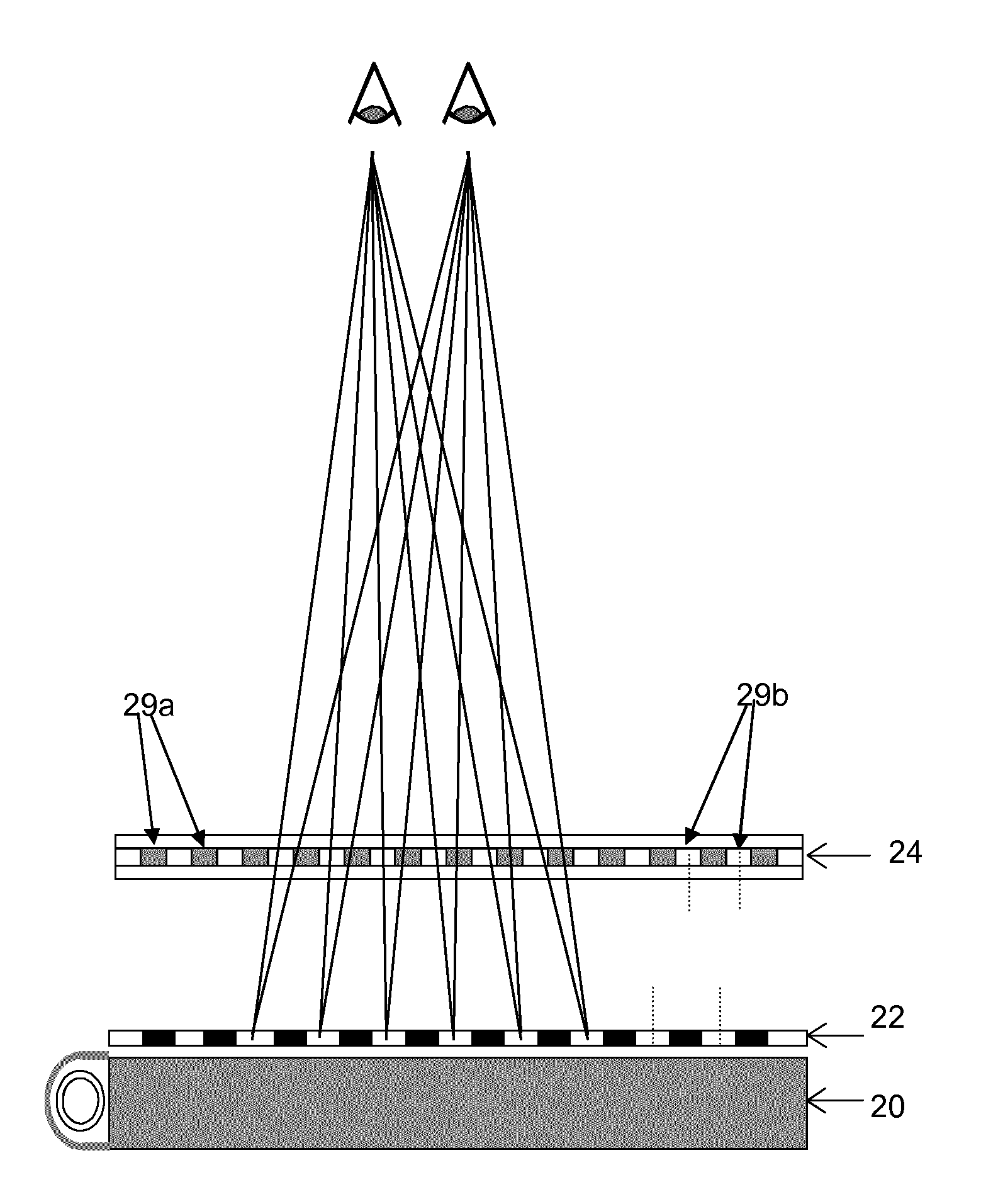 Autostereoscopic display device and drive method