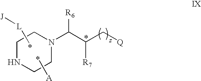 Substituted melanocortin receptor-specific piperazine compounds