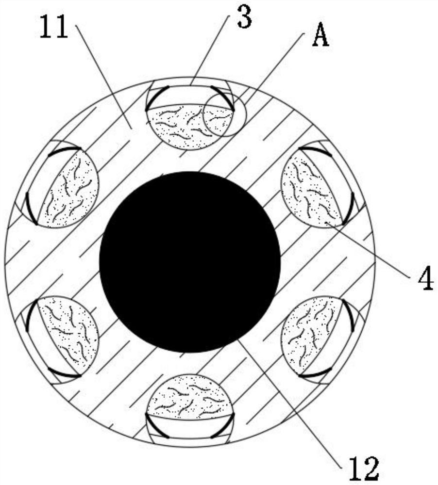 Magnetic attraction type sandy soil remediation method