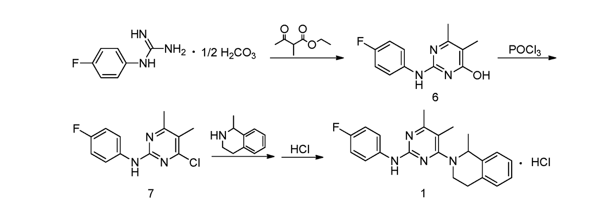 Preparation method for revaprazan hydrochloride