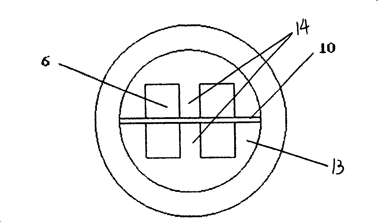 External multi-point inductive flow sensor