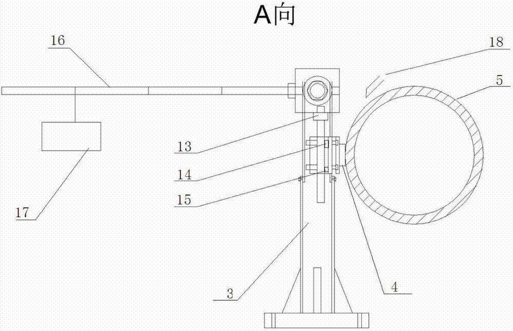 Water lubricating stern bearing adhesion-sliding phenomenon testing system