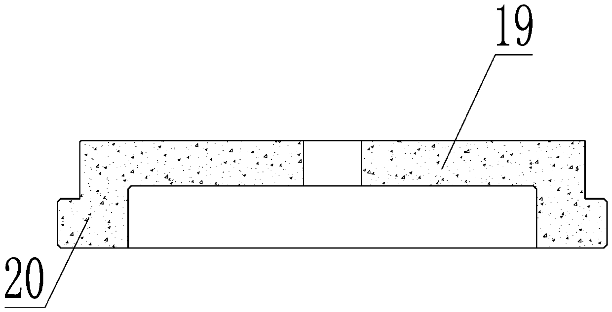 Z-axis linear motor mass block forming die