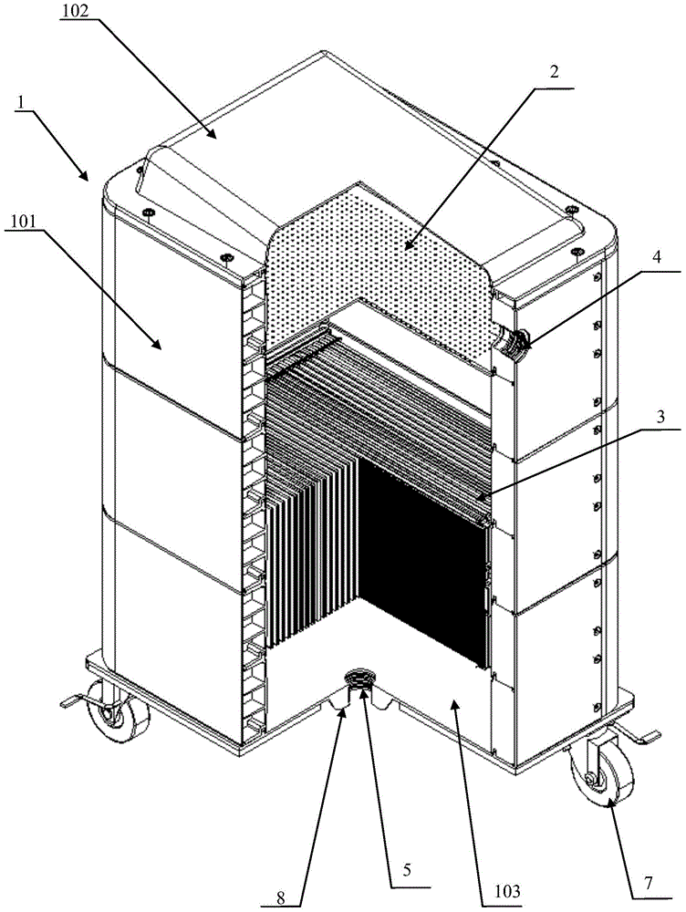 Filtration System of Hollow Plate Ceramic Membrane