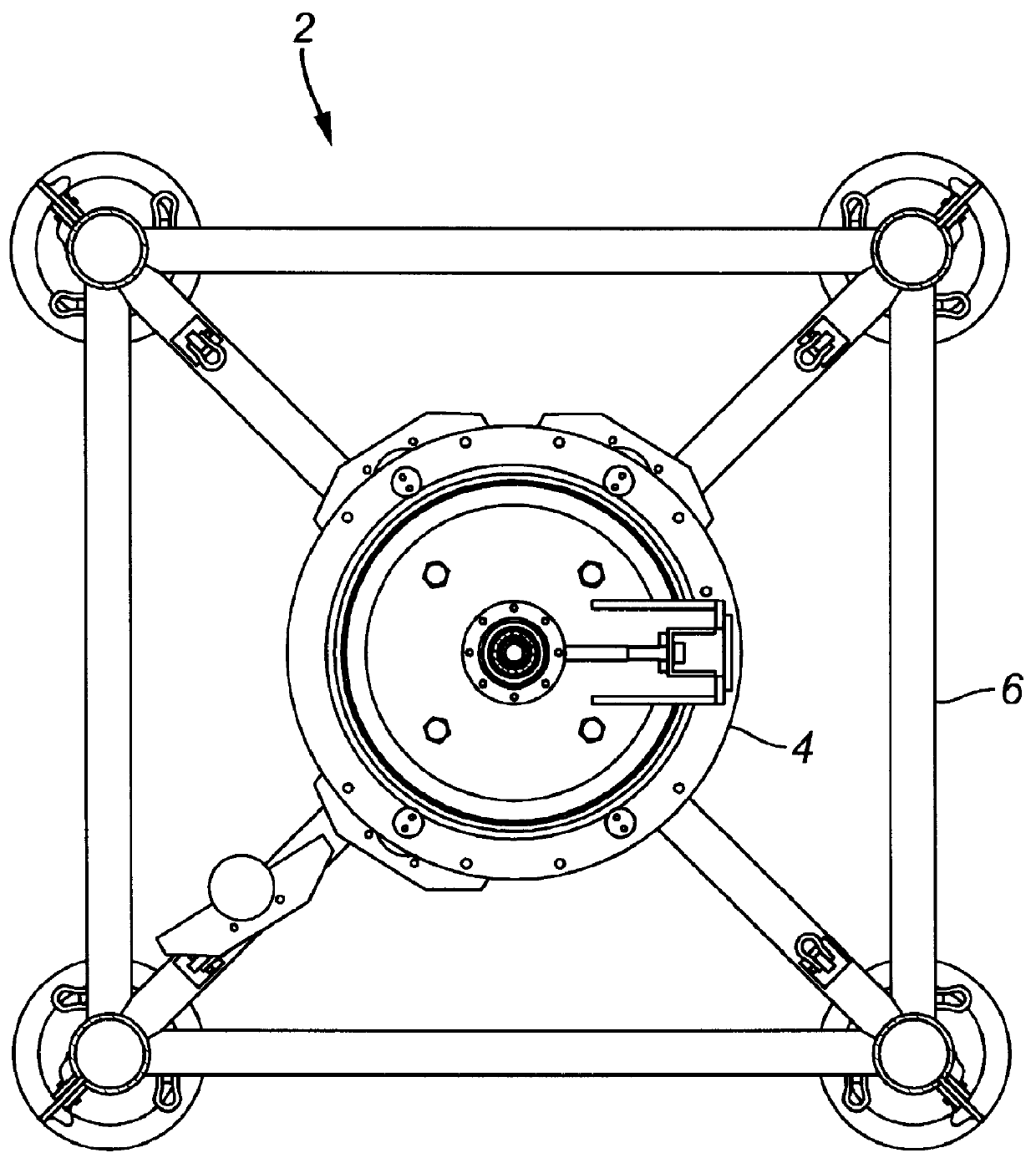 Tree running tool with emergency release