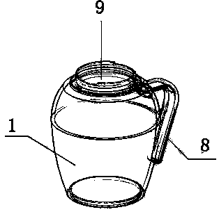 Auxiliary device for work of portable fur-bearing animal estrus detection instrument