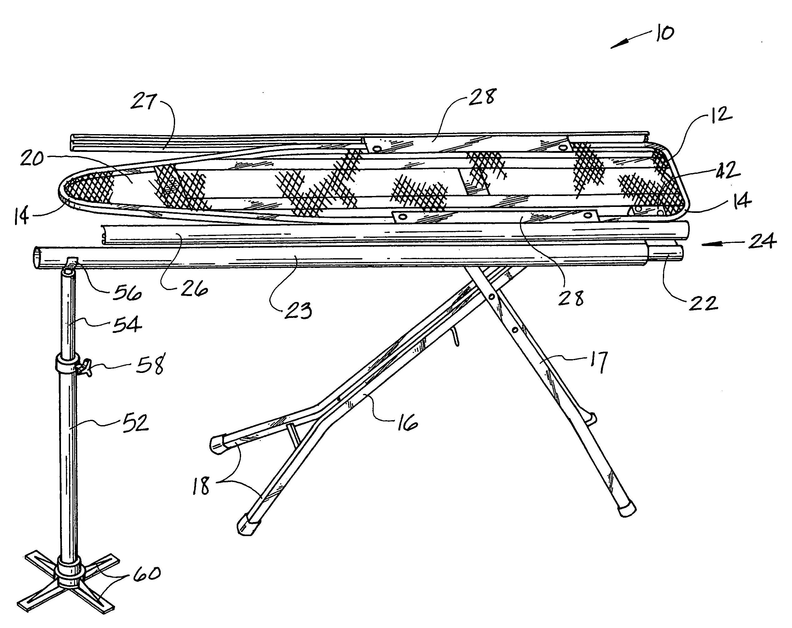 Ironing board attachment apparatus