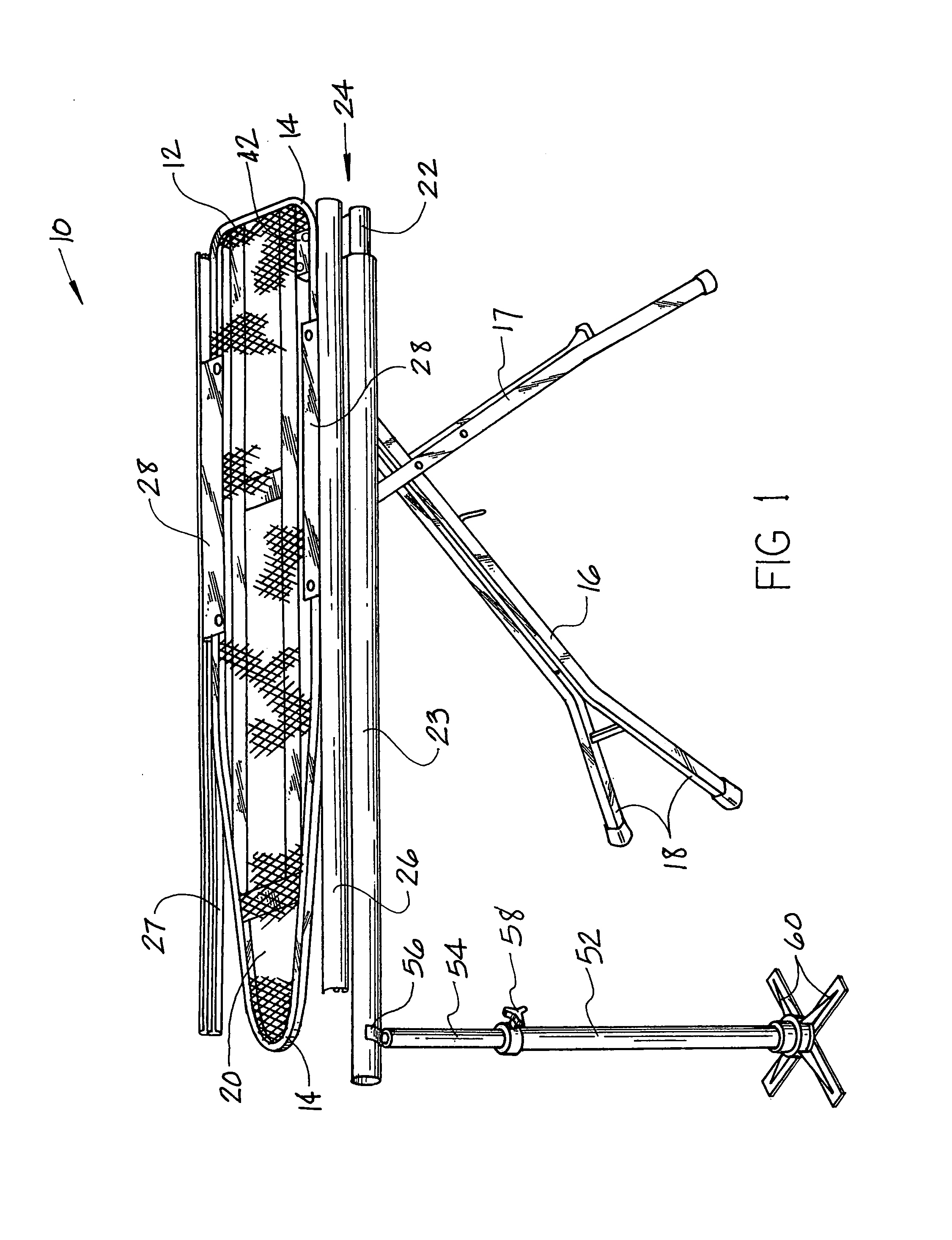 Ironing board attachment apparatus