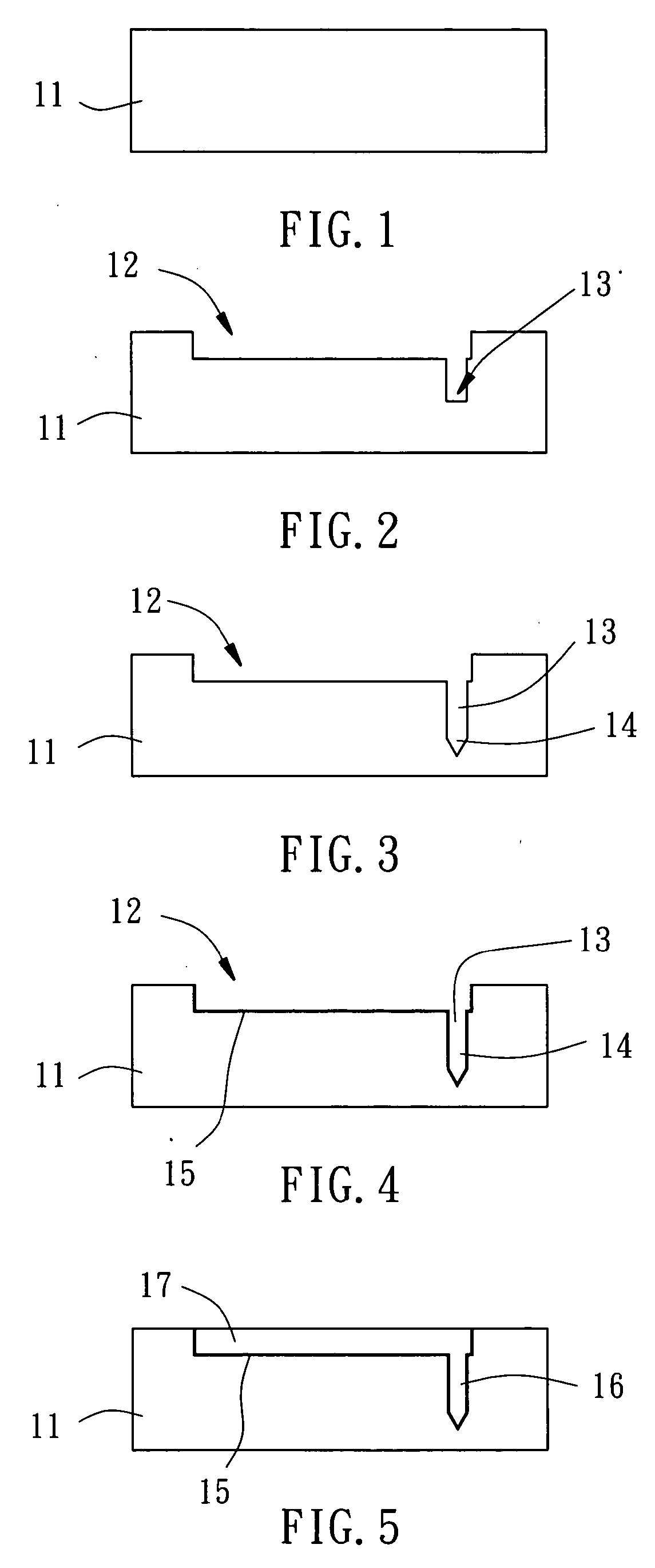 Integrated type probe card and its fabrication method