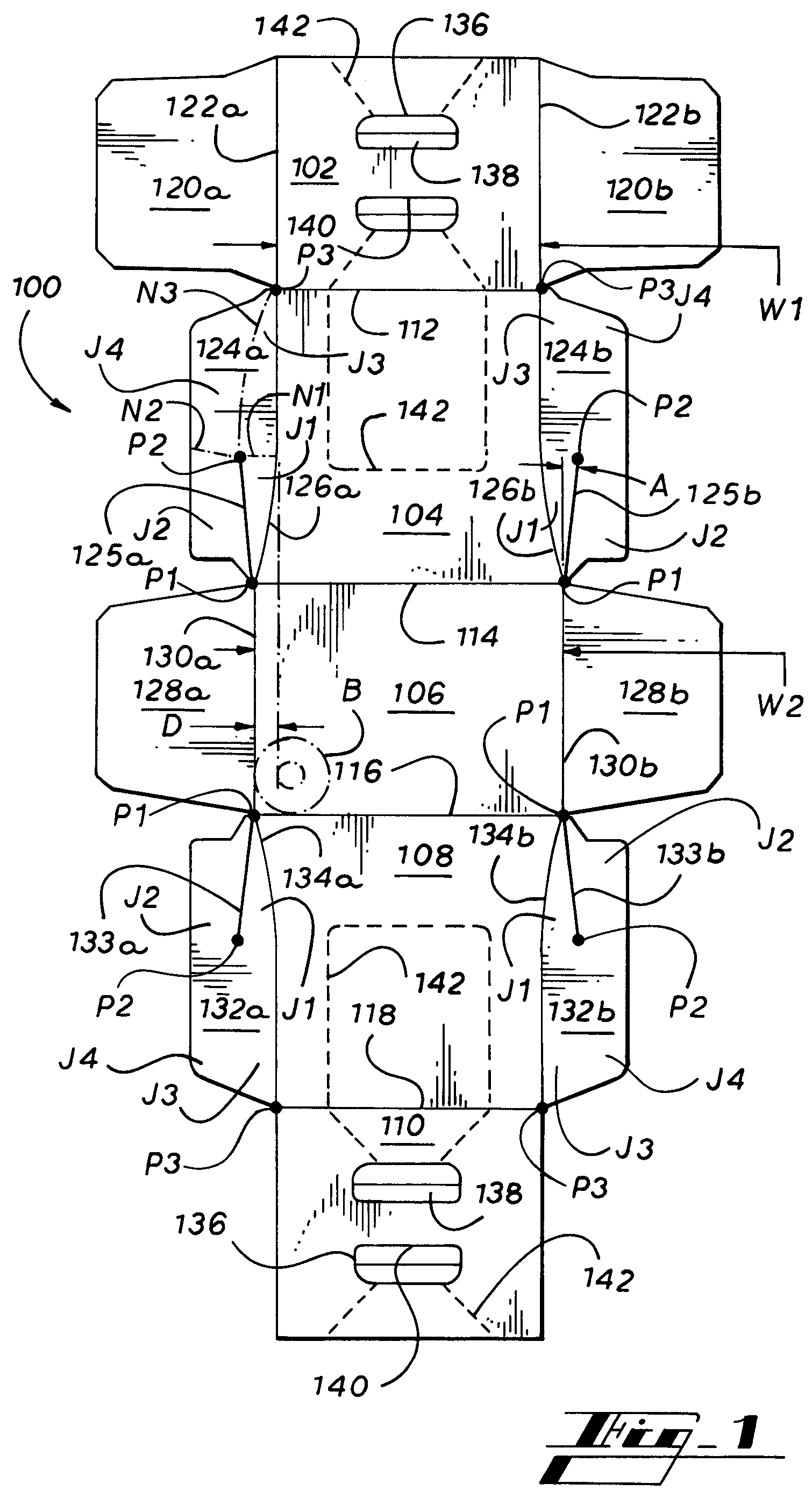 Carton for tapered and cylindrical articles