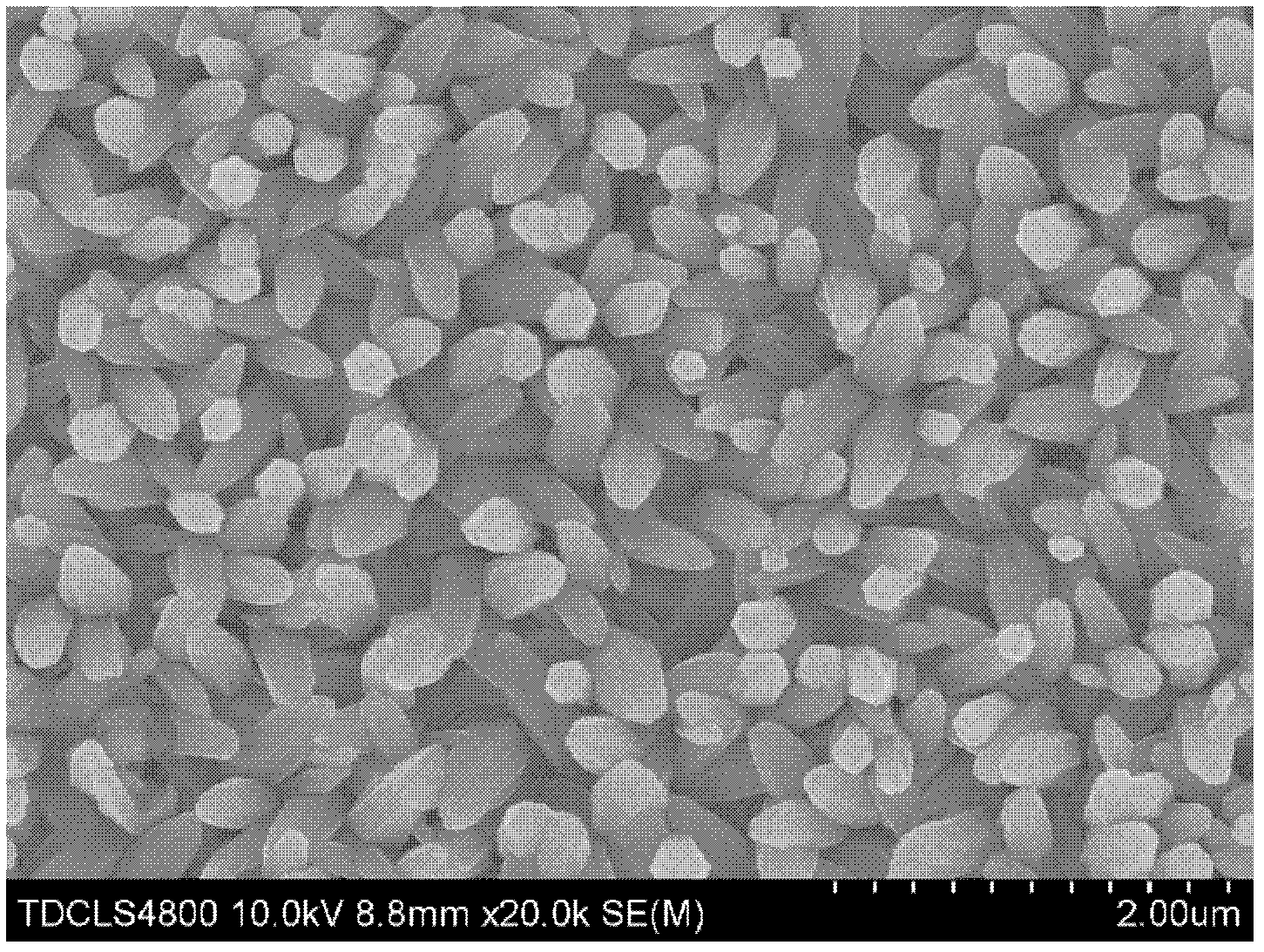 Zinc oxide/graphene oxide composite optical switch material and electrochemical preparation method thereof