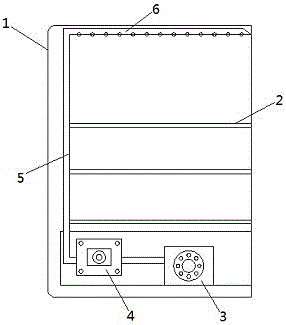 Intelligent supermarket preservation cabinet