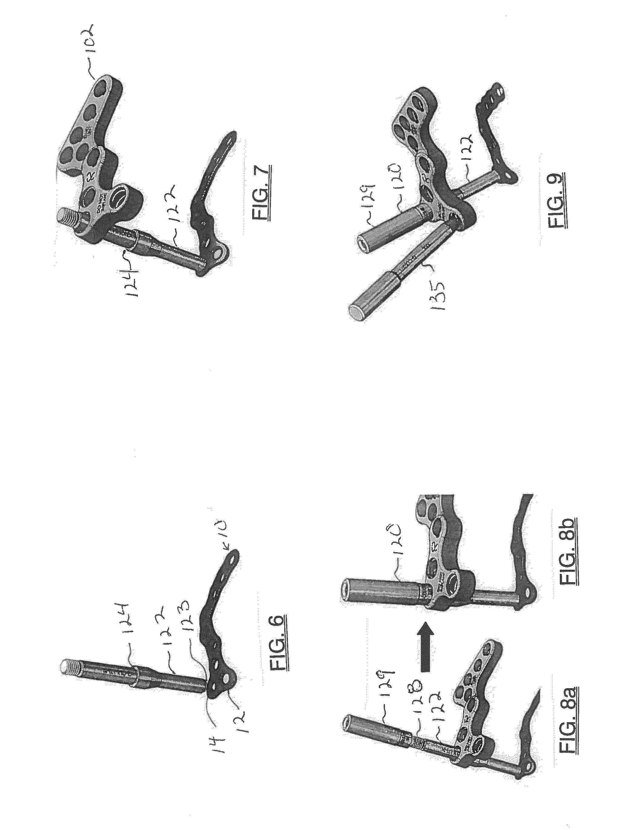 Contoured calcaneal plate and a percutaneous drill guide for use therewith