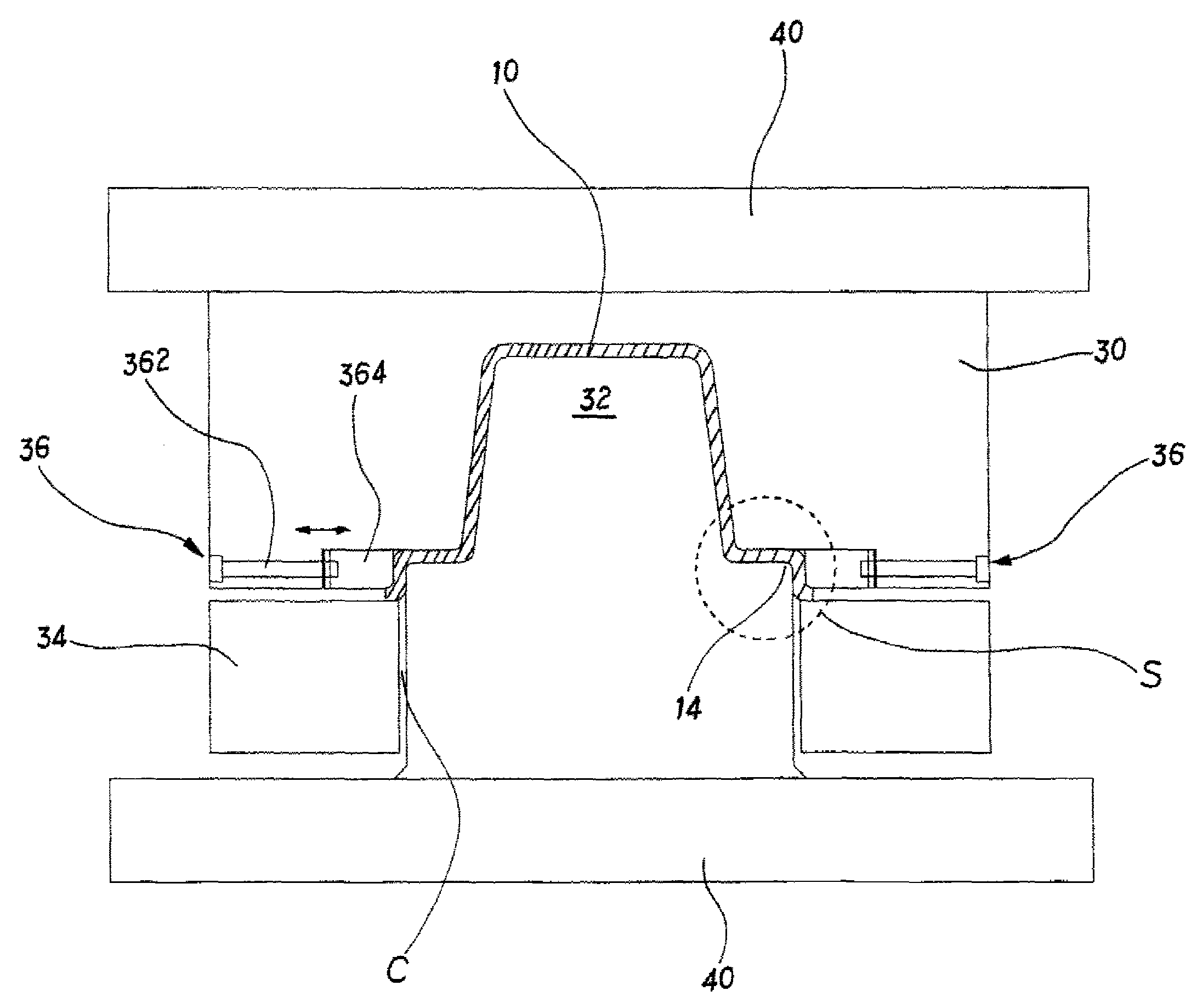 Method for forming high tensile strength metal sheet