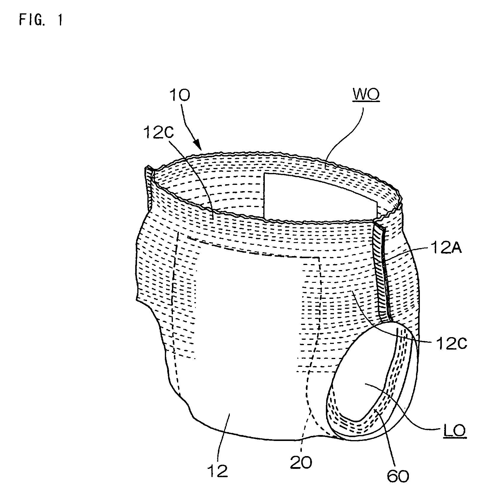 Manufacturing facility of absorbent body, absorbent body and absorbent article