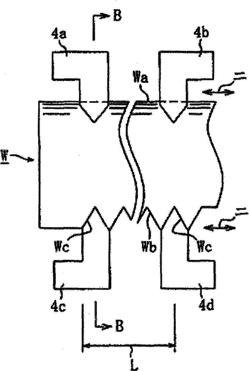 Ohmic heating method and ohmic heating device