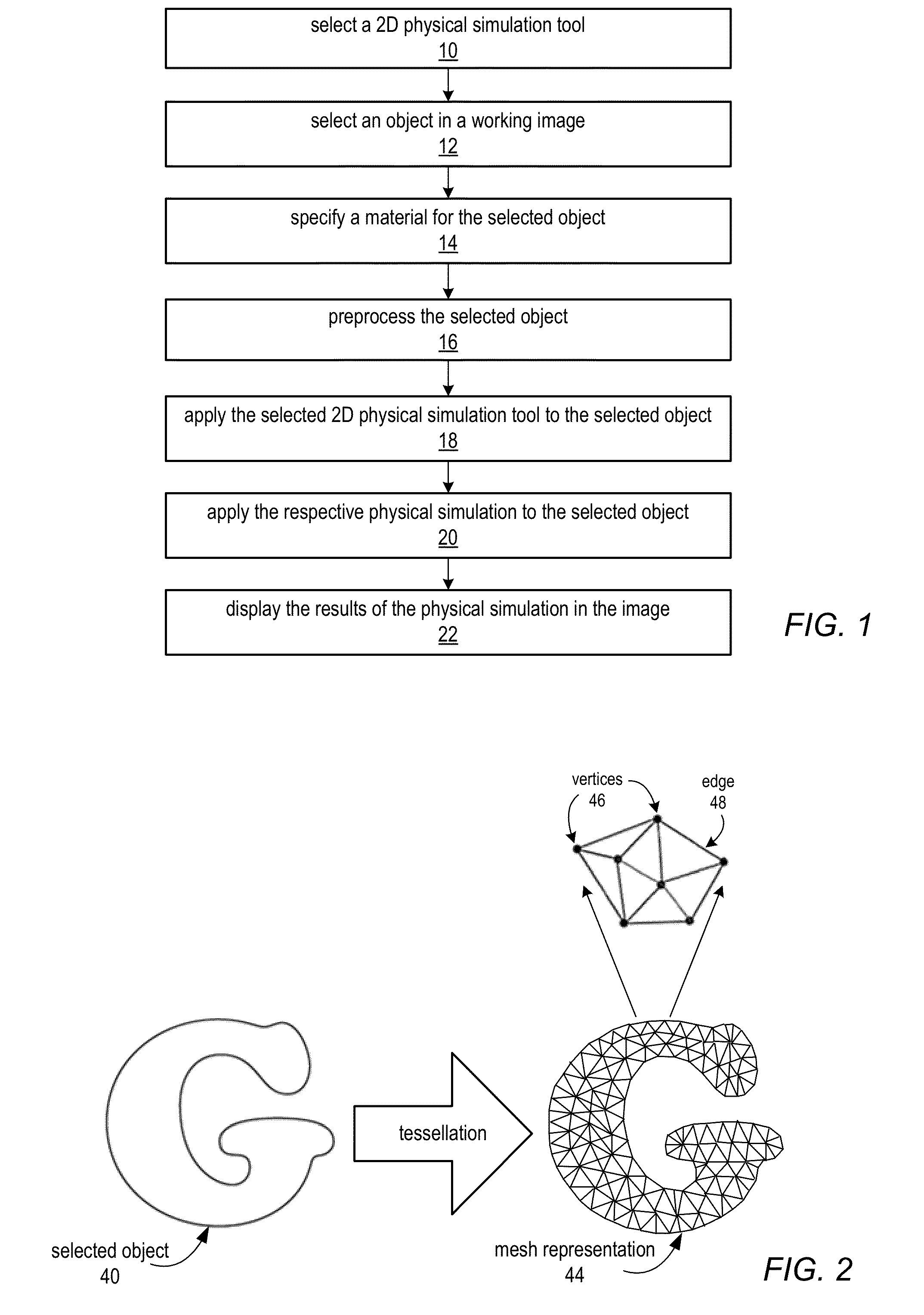 Physical Simulation Tools For Two-Dimensional (2D) Drawing Environments