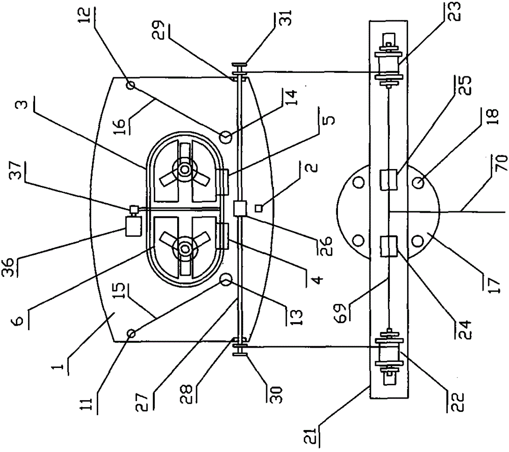 Wing type vertical lift high-altitude wind power generation device