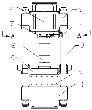 Step-by-step supercharged rubber injection molding machine