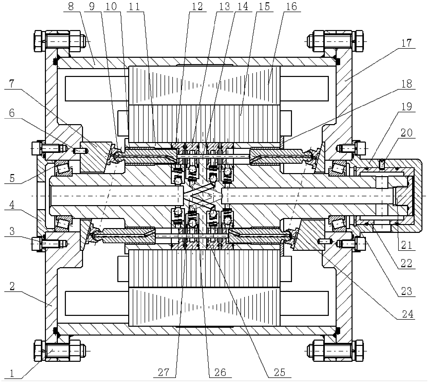 Plunger type motor pump