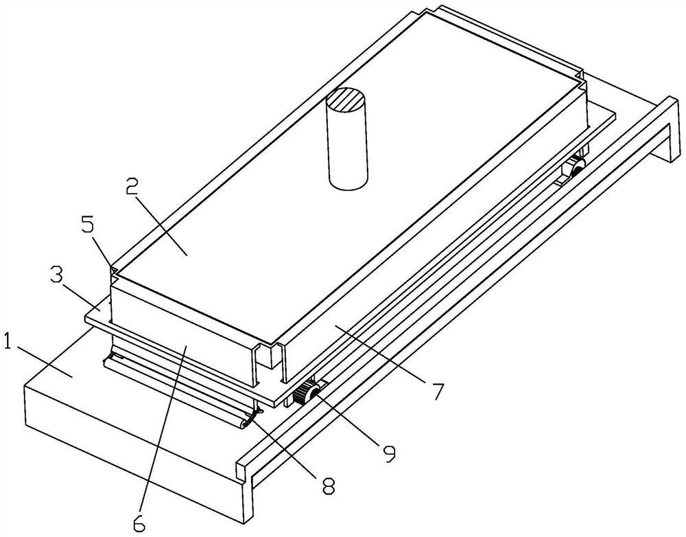 Forming process and forming device of carbon fiber preform