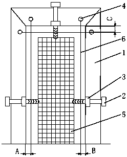 Measurement method for self-elevating type mobile platform spud leg erection