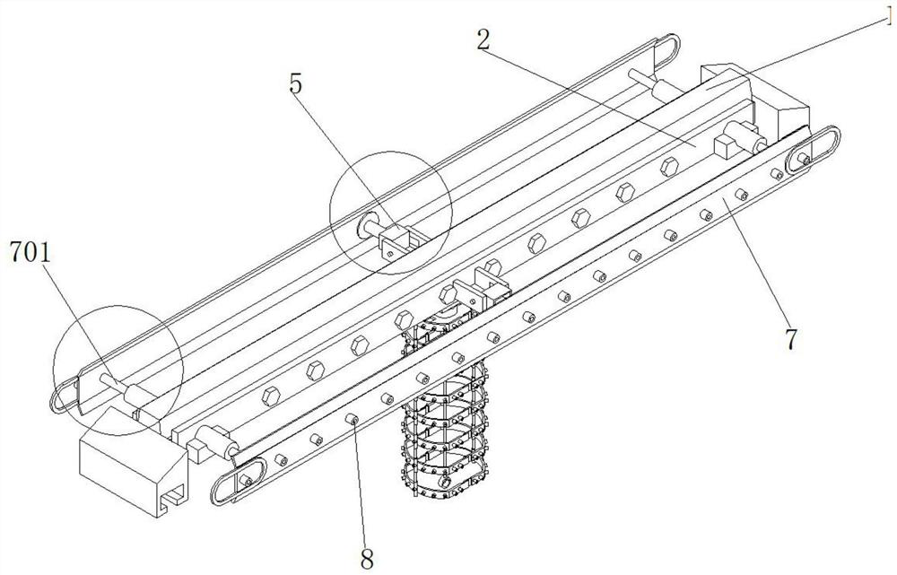 Bridge crane with anti-collision early warning function