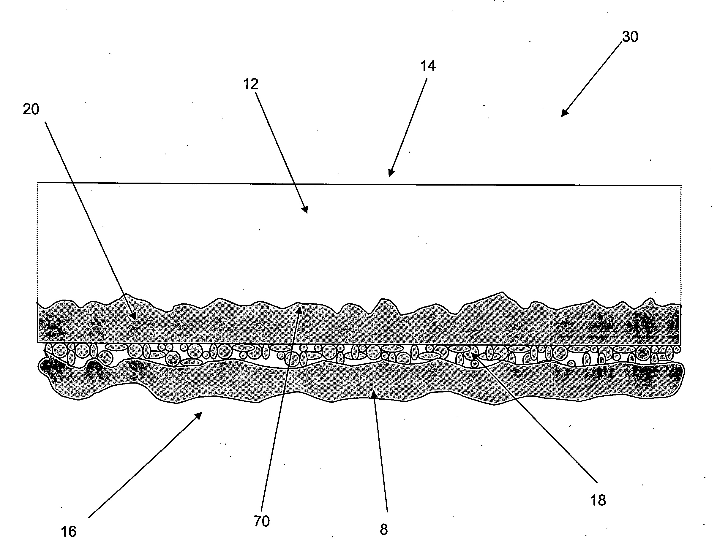 Unitary absorbent core