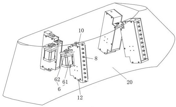 Telescopic vortex generator and propeller hub formed by same