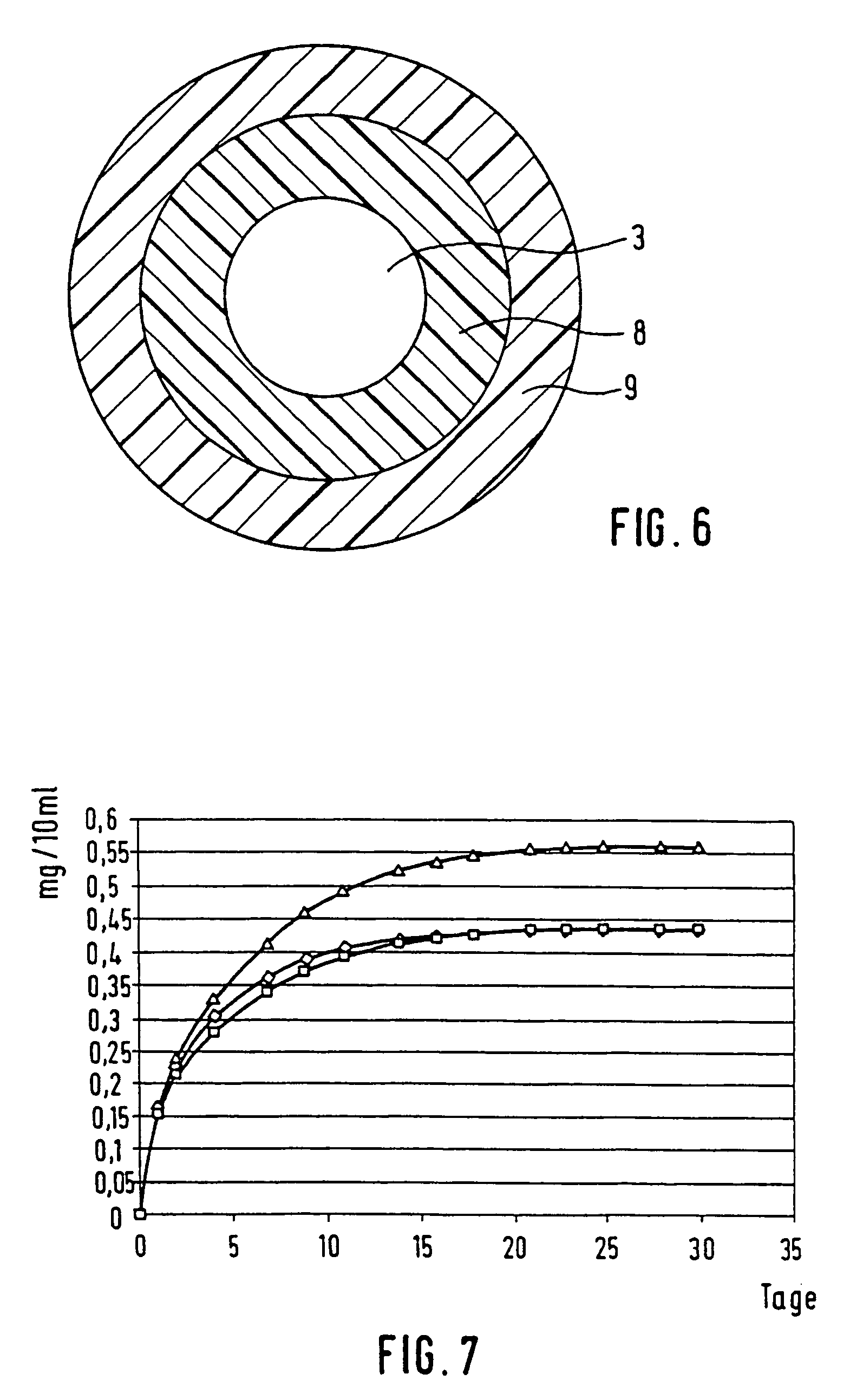 Spacing device for releasing active substances in the paranasal sinus