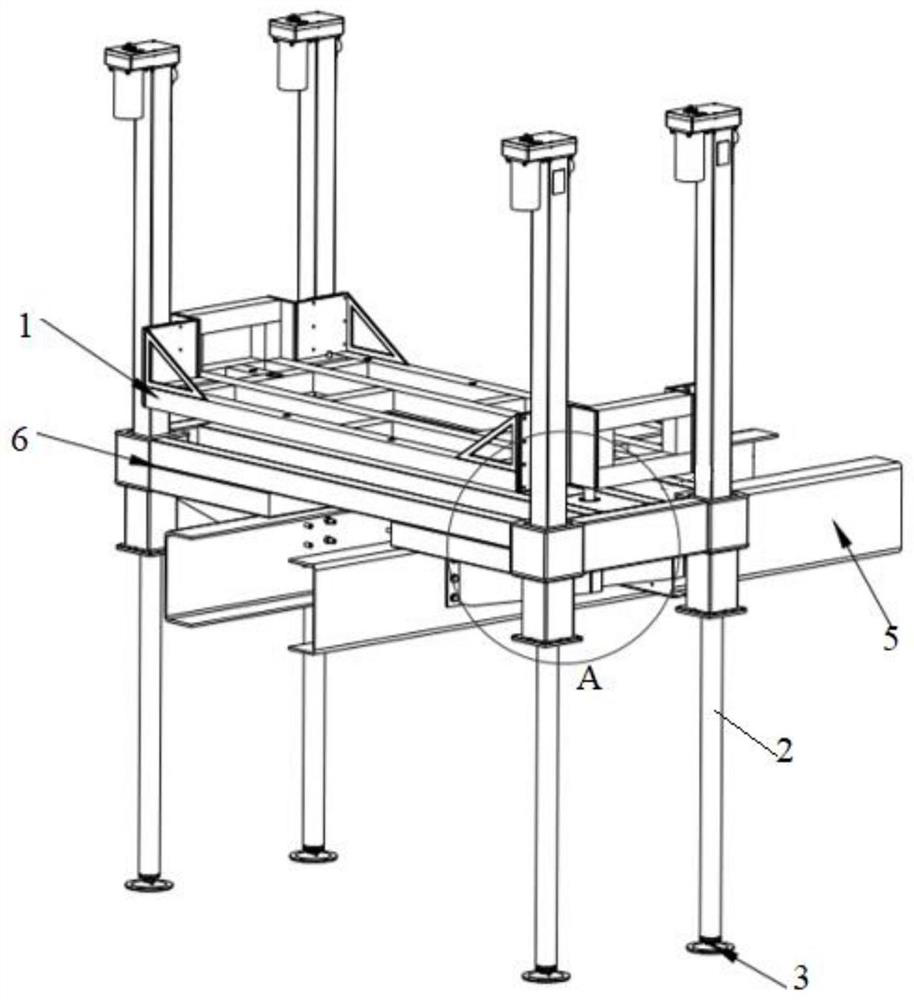 Power station lifting system