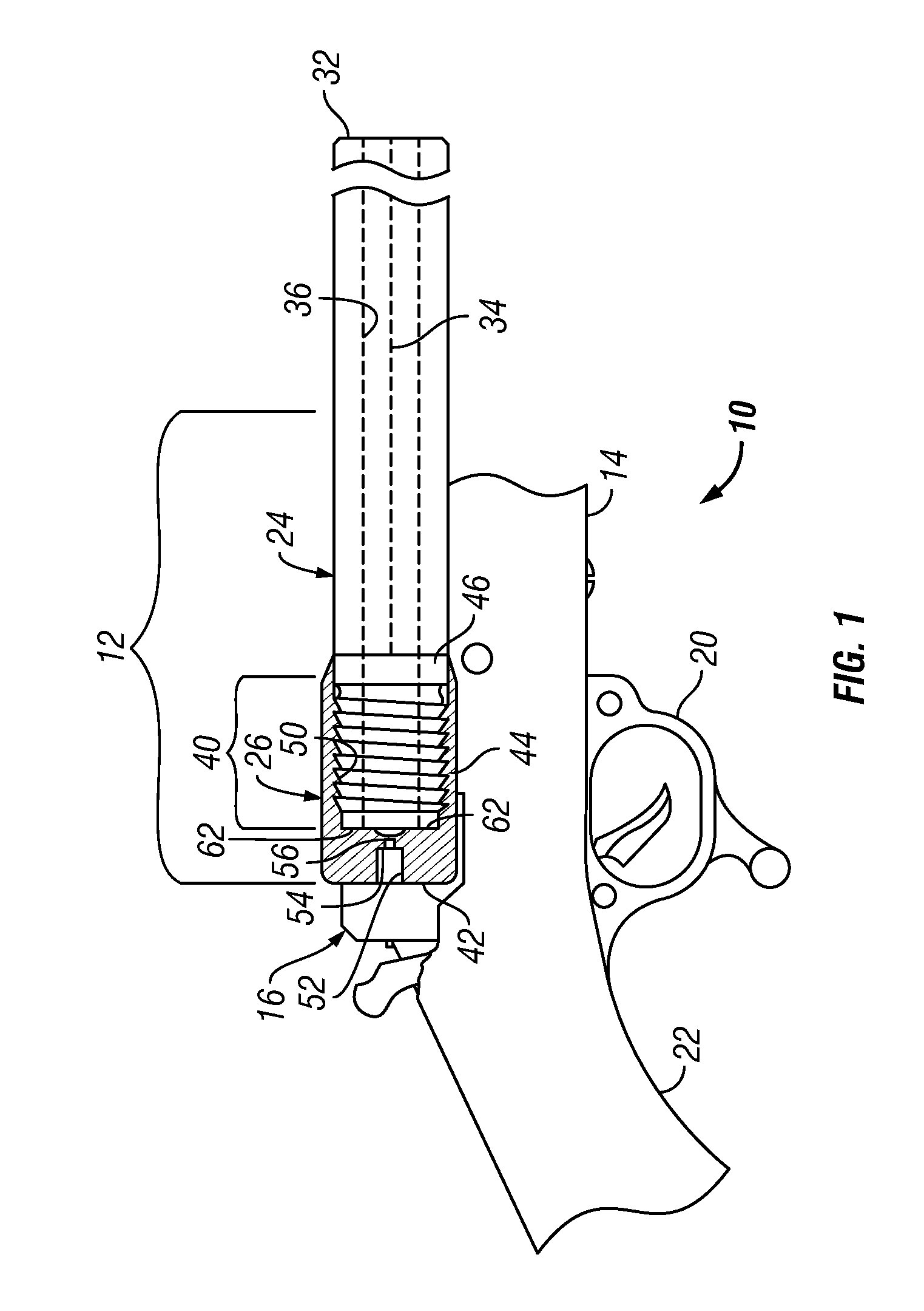 Muzzle loading firearm with removable breech cap