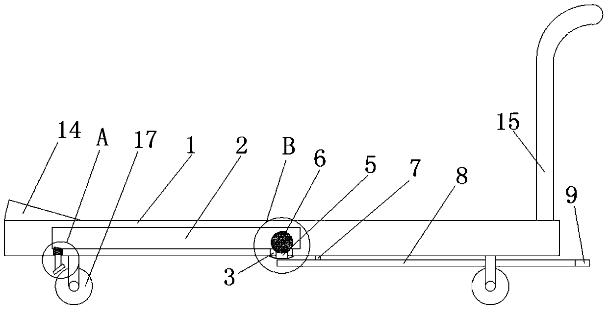 Trolley for fertilizer production and transportation