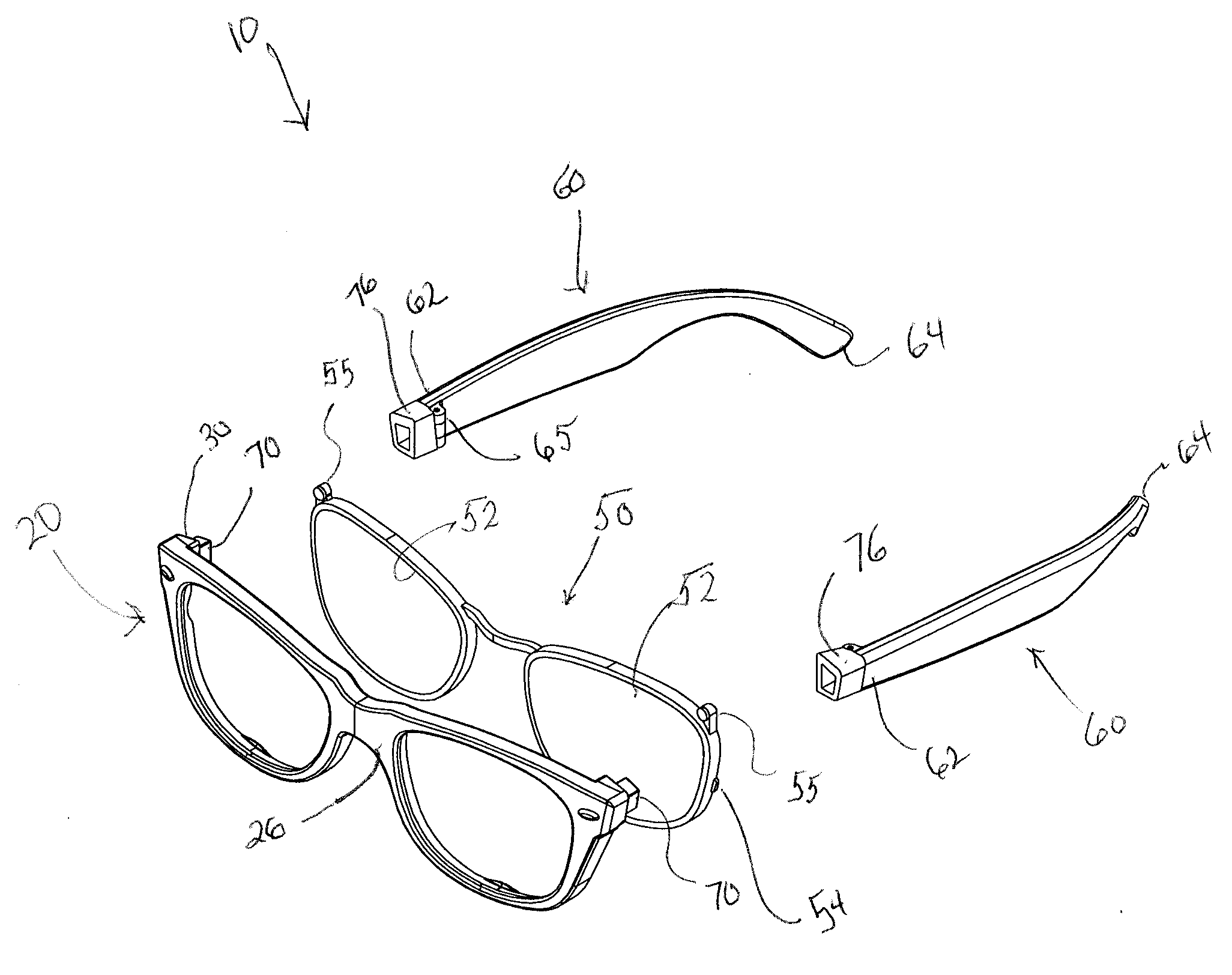 Modular Eyewear Apparatus