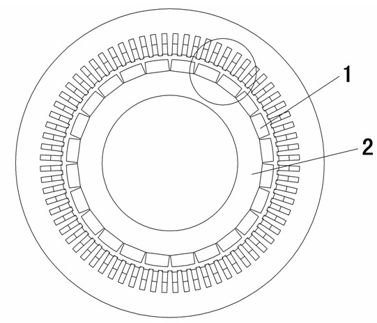 High-power permanent magnet synchronous generator