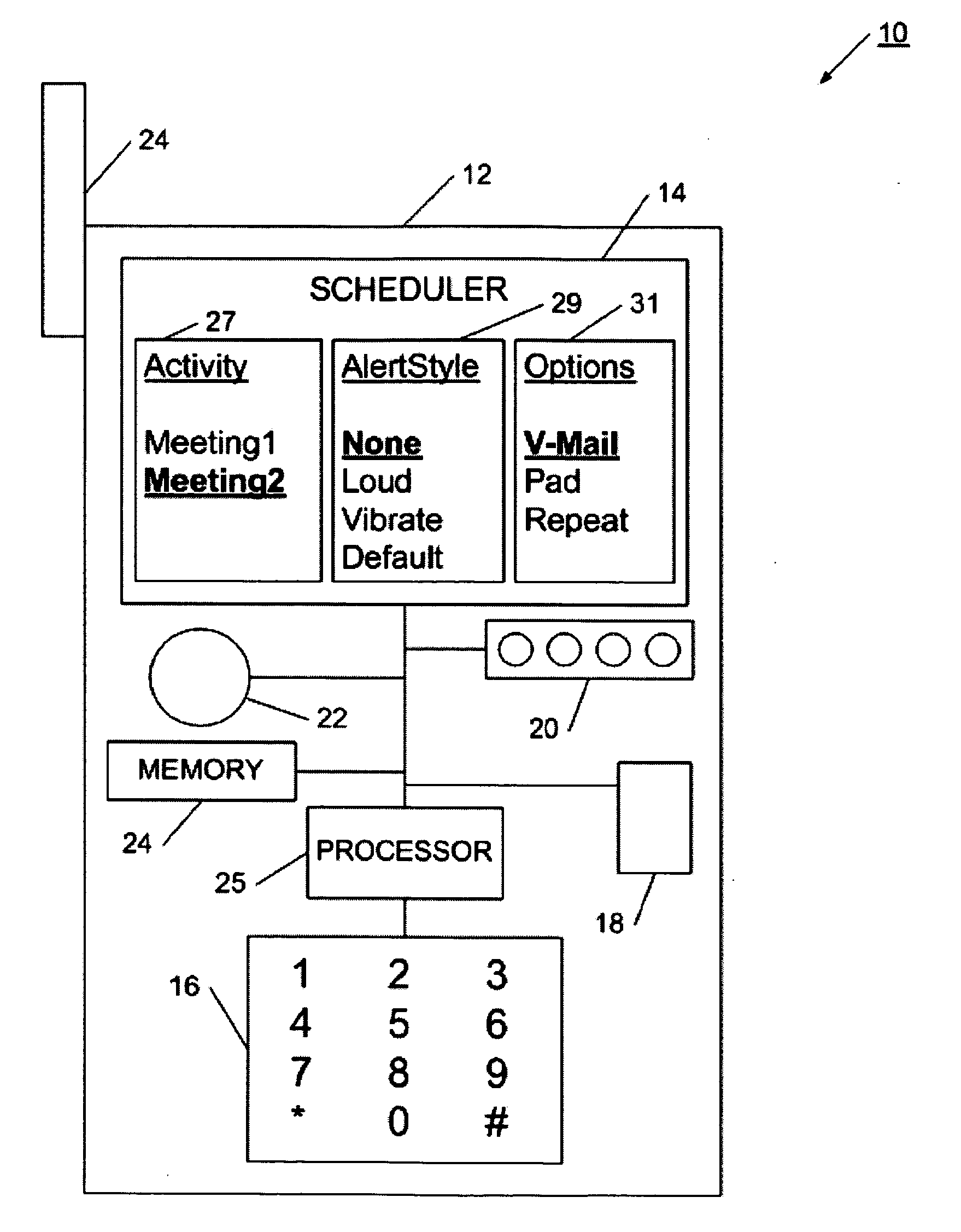 System and method for providing in-coming call alerts