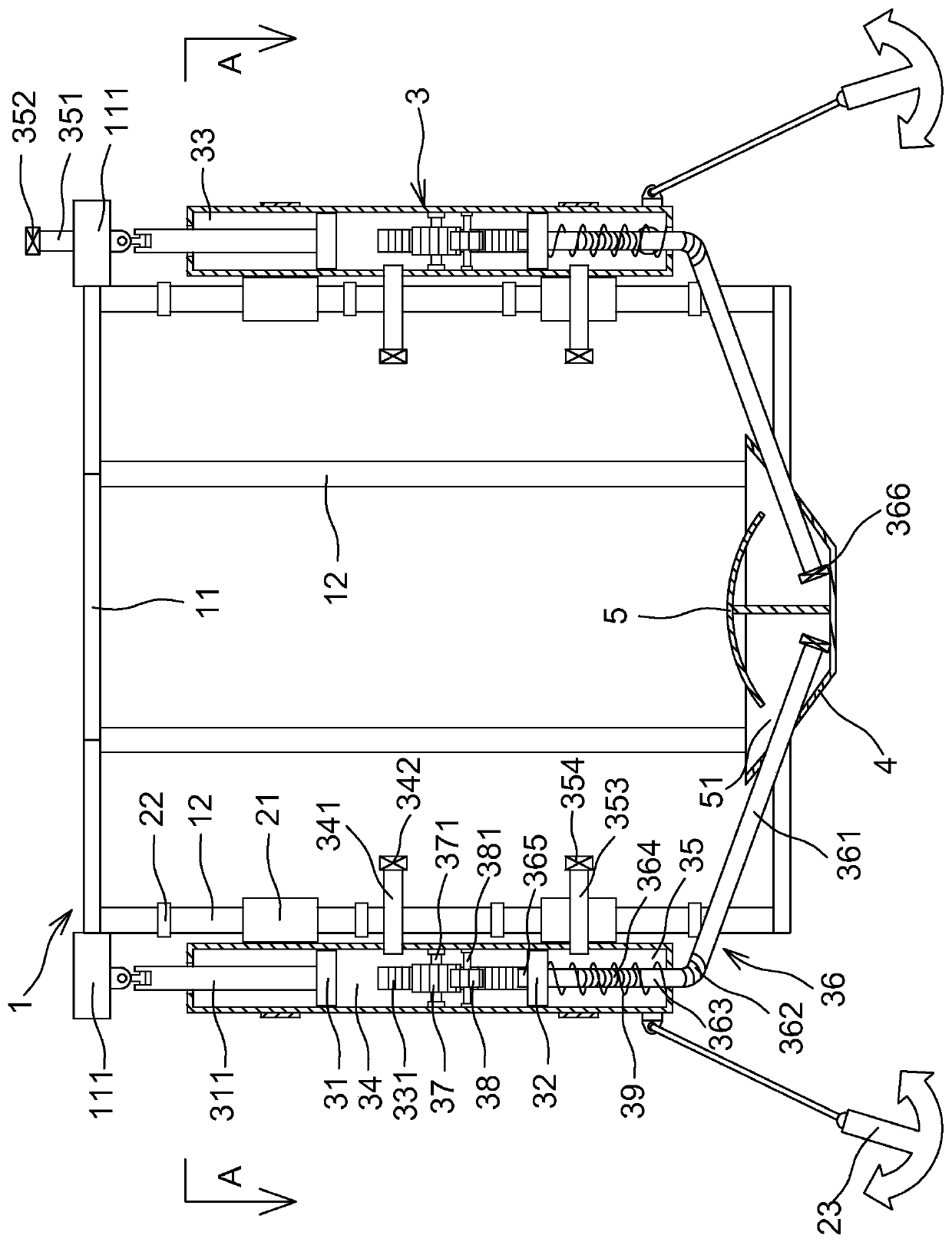 Culture net cage capable of automatically supplying oxygen and changing water