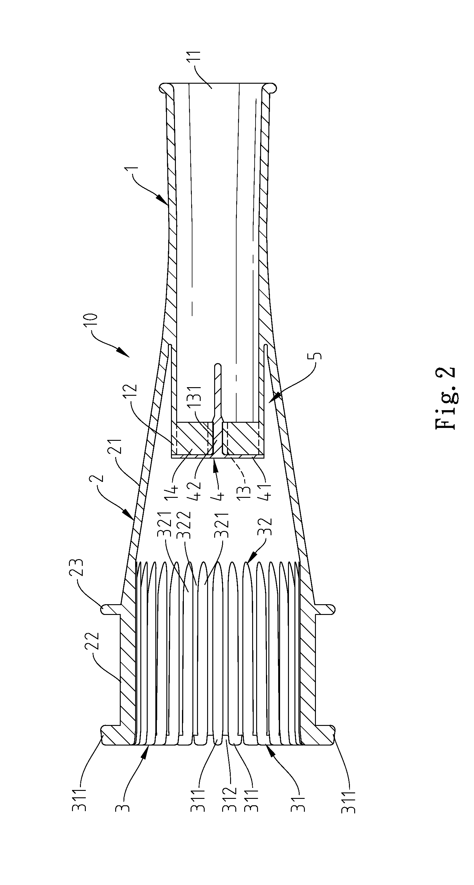 Bubble blower tube