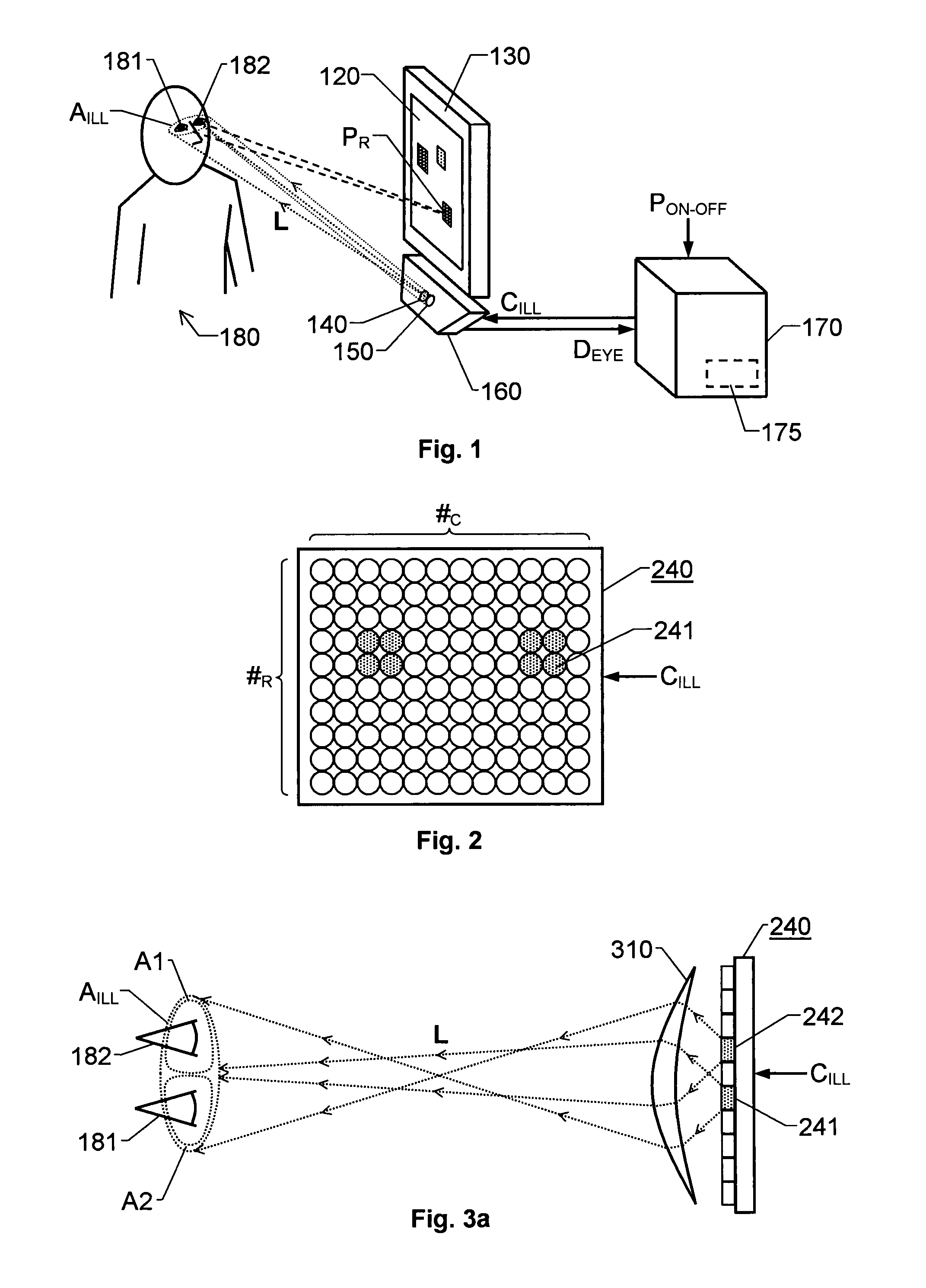 Eye tracking illumination