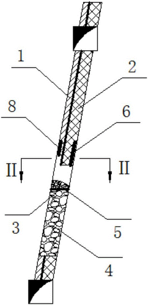 Blasting control method for improving ore breaking efficiency of wall-cutting filling method