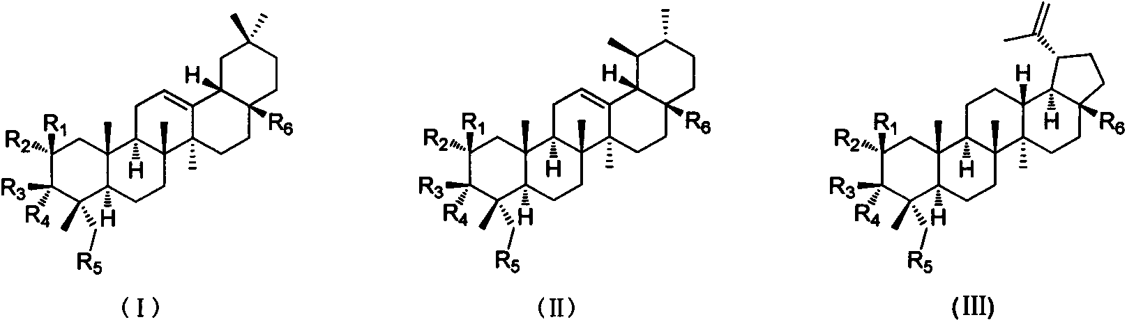 Applications of five-ring triterpenoid compounds as oxidized squalene cyclase inhibitors