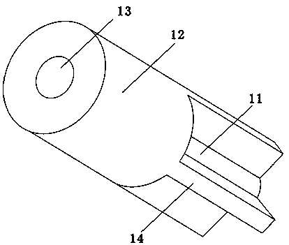 Blasting expanding element special for underground blasting engineering