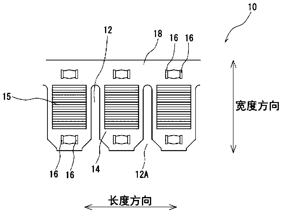 A device for inserting flat tubes into heat exchanger fins