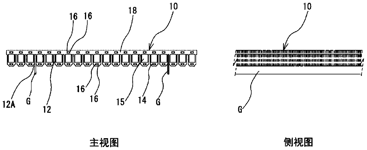 A device for inserting flat tubes into heat exchanger fins