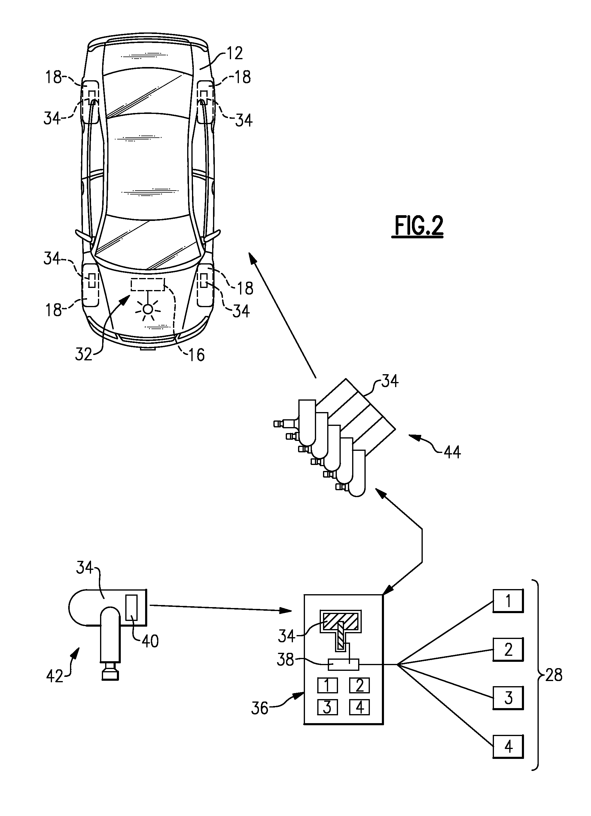 Universal tire pressure monitoring sensor