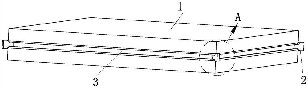 Composite blank submerged-arc welding run-on plate without removal