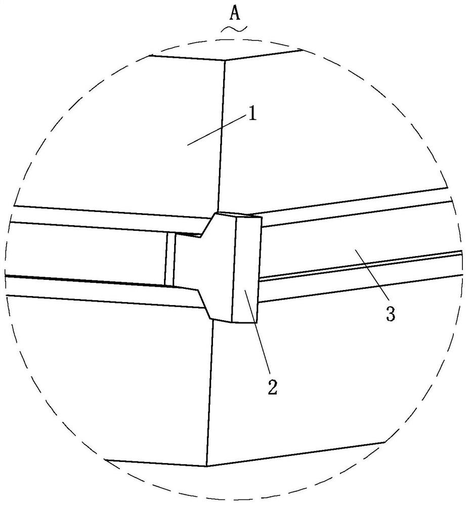 Composite blank submerged-arc welding run-on plate without removal