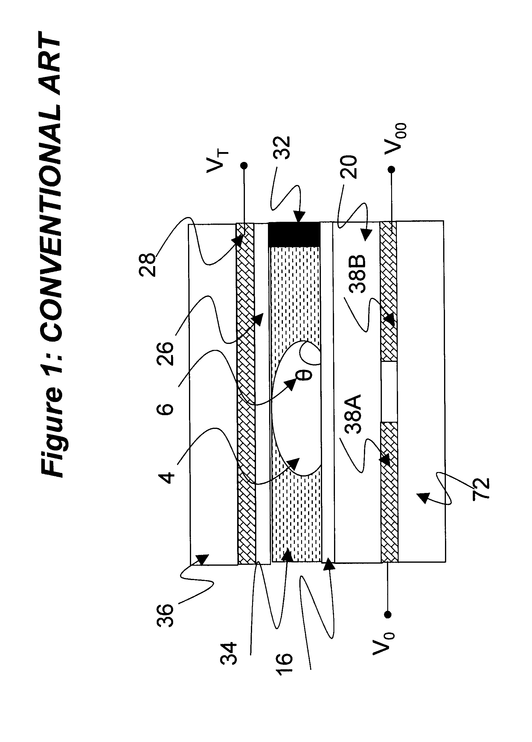 AM-EWOD device and method of driving with variable voltage AC driving