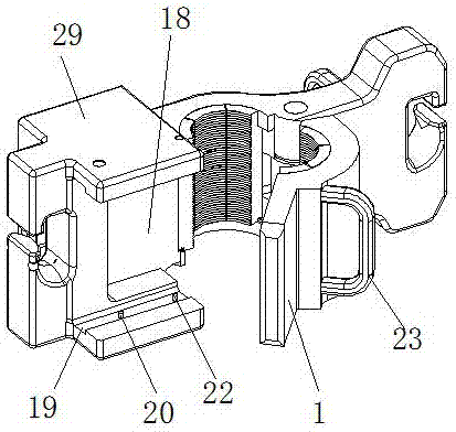 Drill-rod fixed clamp and control method thereof