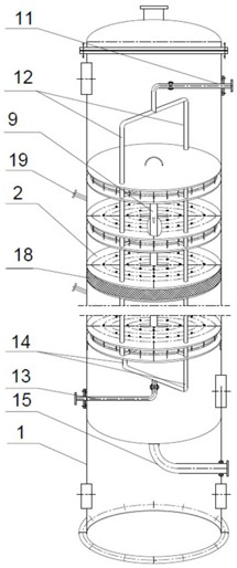 Multilayer continuous cavitation impinging stream reactor